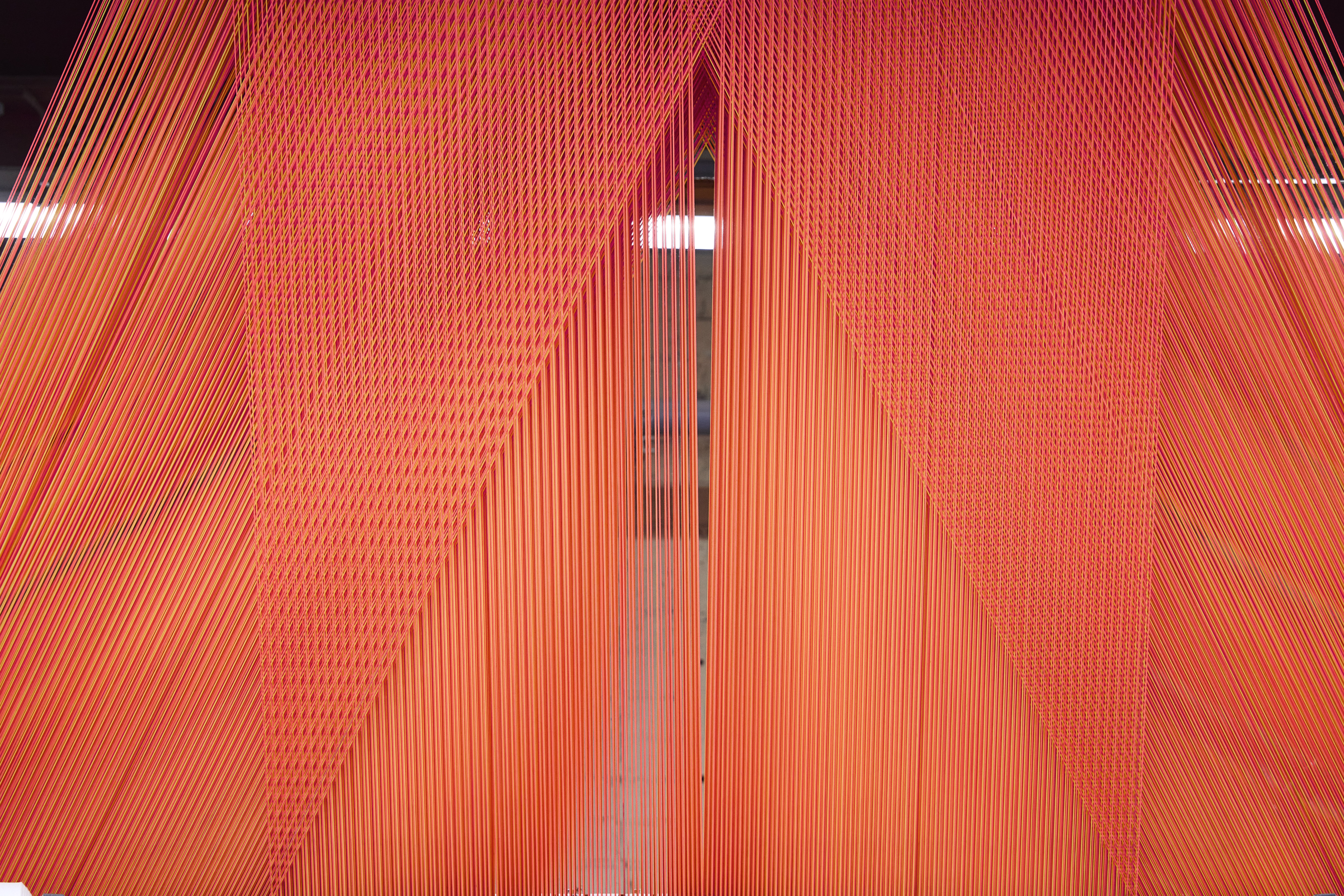 Orange yarn